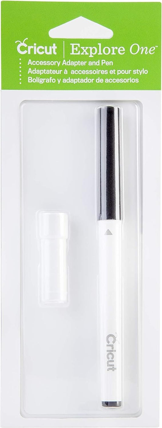 Cricut Explore One Accessory Adapter and Pen, Black, 2002845