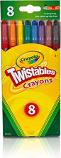 Crayola Twistables Crayons, School Supplies, 8ct