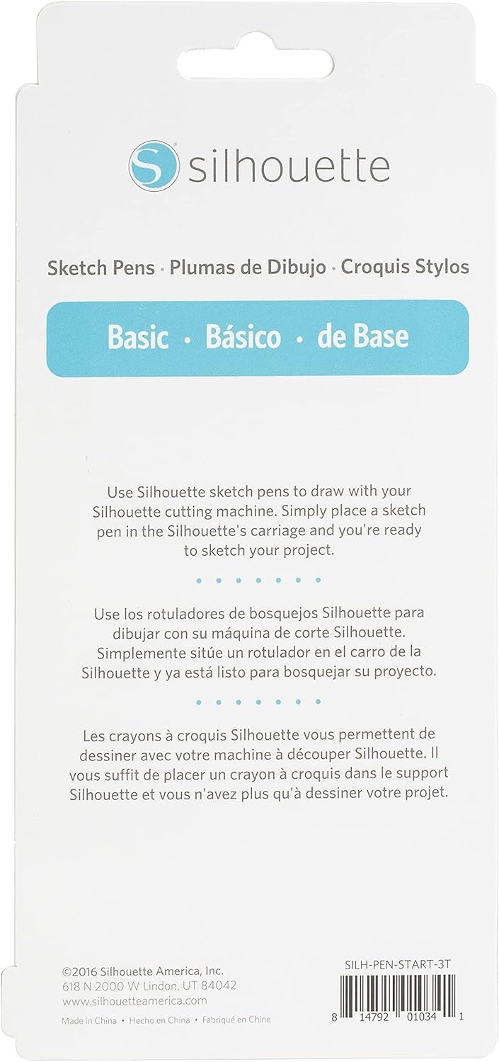 Silhouette Sketch Pens 8/pcs