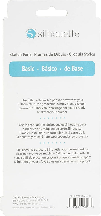Silhouette Sketch Pens 8/pcs