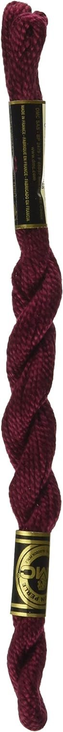 DMC 115 3-814 Pearl Cotton Thread, Dark Garnet