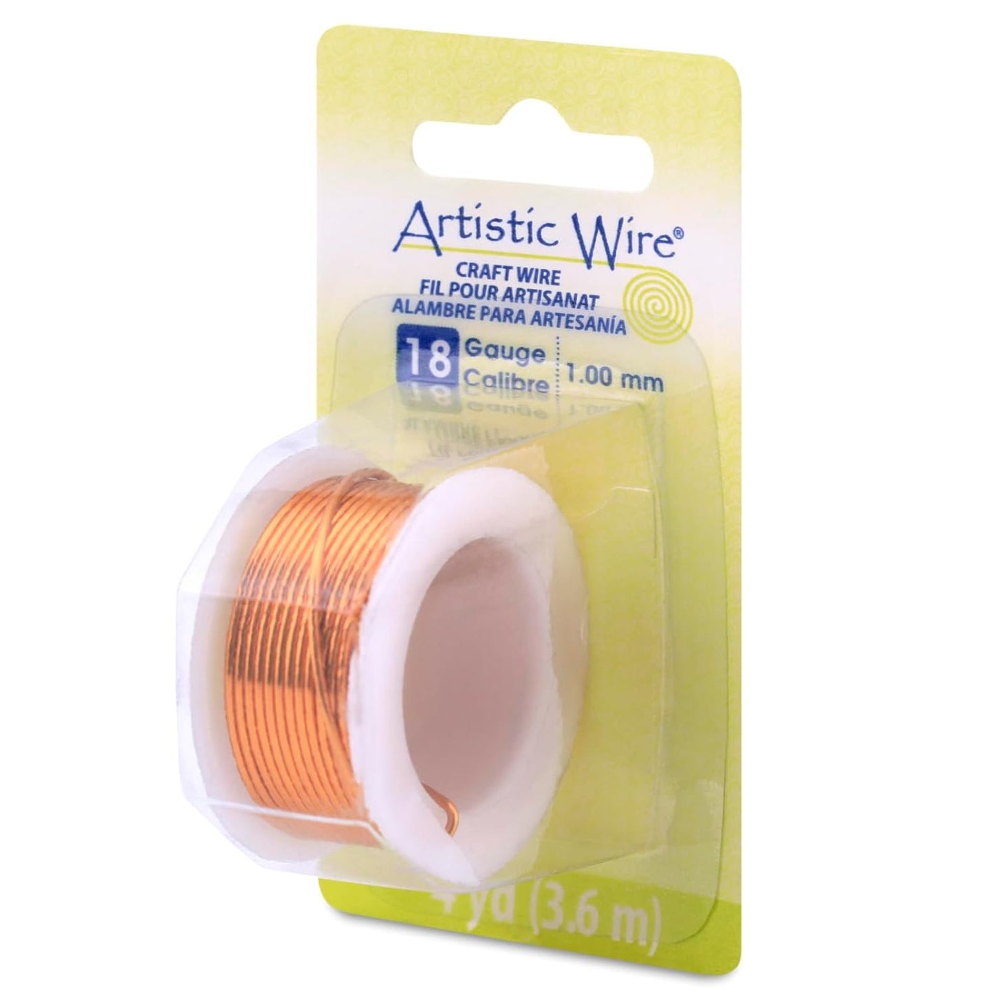Artistic Wire, 18 Gauge Tarnish Resistant Copper Craft Wire
