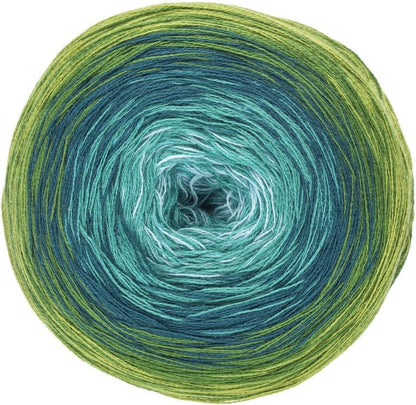 RED HEART Wrap Rainbow, Seaglass Yarn