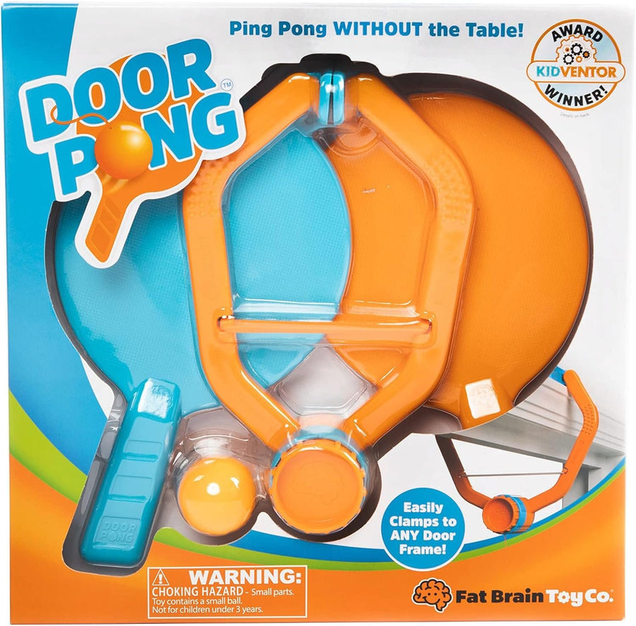 Fat Brain Toys Door Pong - Ping Pong Without The Table! Active Game for Ages 6+