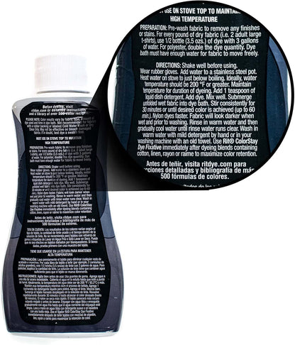 Synthetic RIT Dye Wide Selection of Colors + Color Fixative