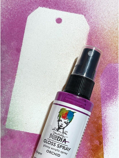 Dina Wakley Media Orchid DW Gloss Sprays