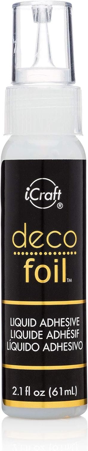 iCraft Deco Foil Liquid Adhesive, 2.1 Fl oz, 2