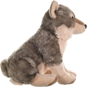Wild Republic Wolf Plush, Stuffed Animal, Plush Toy, Gifts for Kids, Cuddlekins 12 Inches