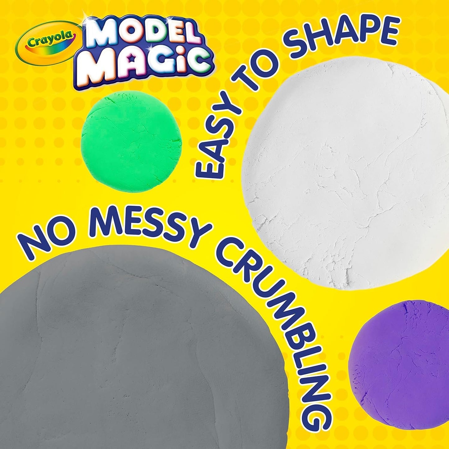 Crayola Model Magic in Raspberry Pink, Modeling Clay Alternative, 4oz (CY57-4486)