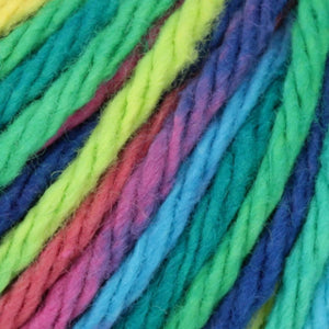 Lily Sugar'n Cream Super Size Ombres Yarn, 3 oz, Psychedelic, 1 Ball