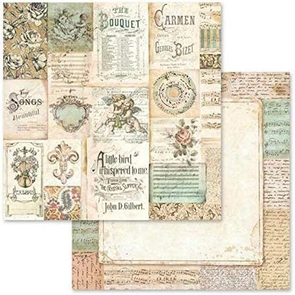 Stamperia SBBL48 Craft Paper Multi