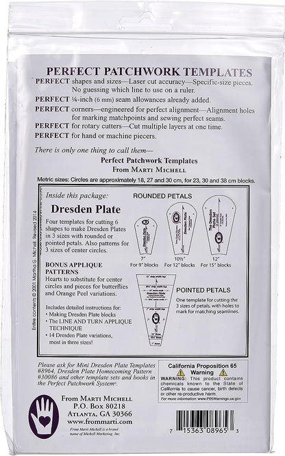 Marti Michell Perfect Patchwork Template (4 Per Package)