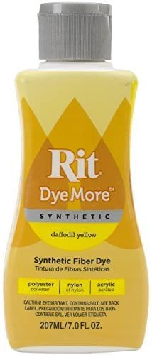 Rit Dye Rit Dye More Synthetic 7oz-Daffodil Yellow, Other, Multicoloured by Rit Dye
