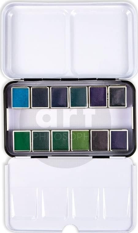 Prima Marketing 642143 Prima Confections Watercolor Pans 12/Pkg-Currents