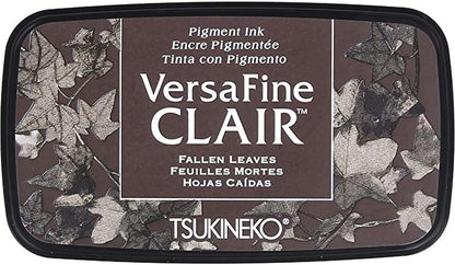 Tsukineko, VersaFine Clair, Full Size Ink Pad, Fallen Leaves