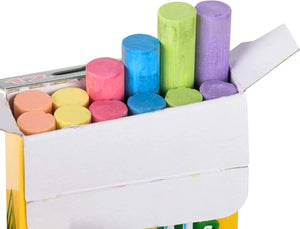 Crayola Colored Chalk Sticks 12 Count - 2 Packs