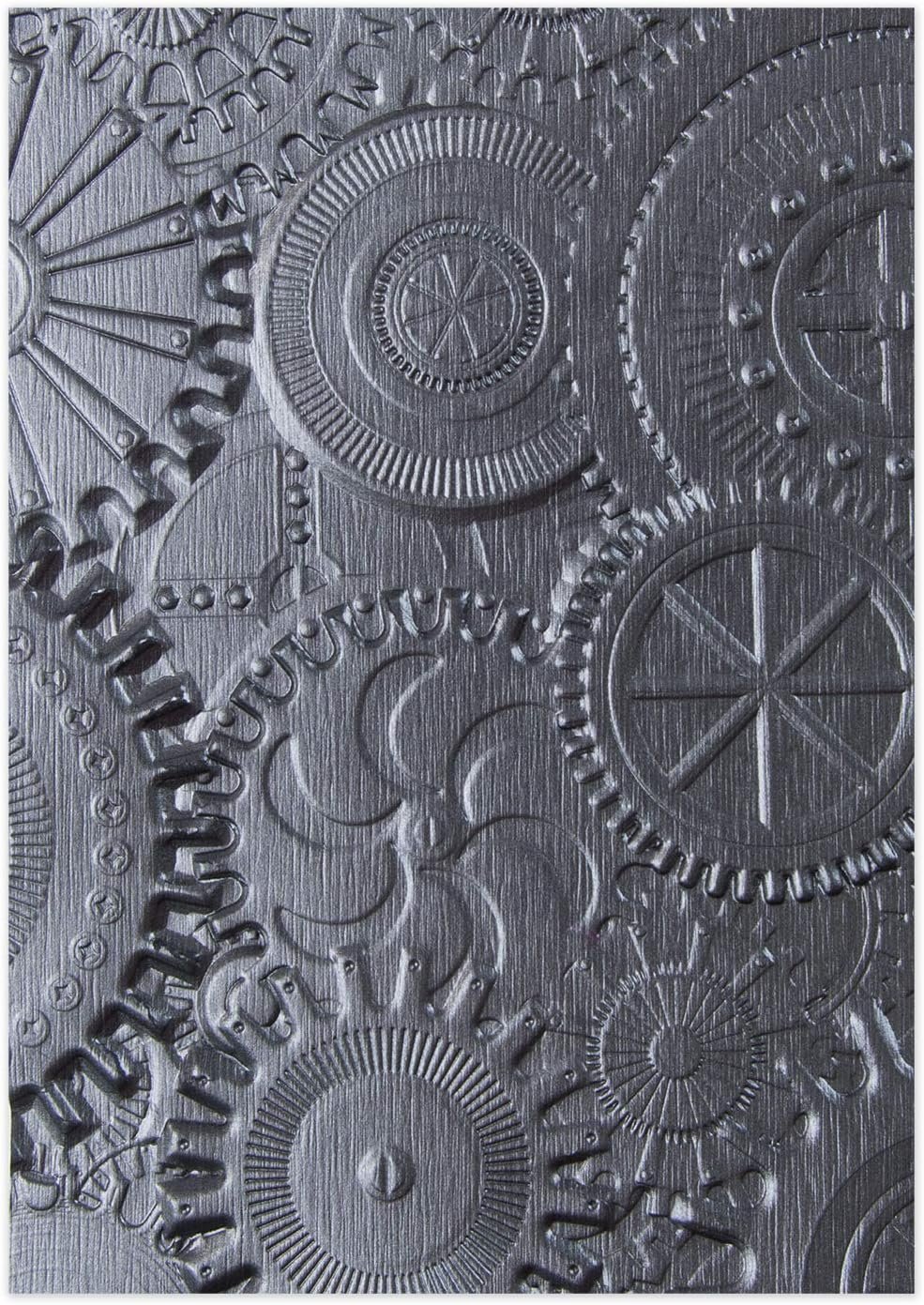Sizzix 3-D Texture Fades Embossing Folder, Gray