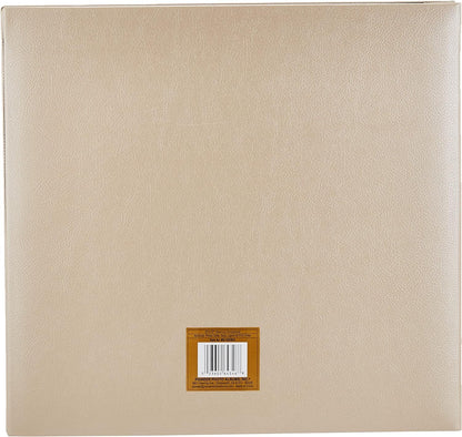 Pioneer Photo Albums MB-10EW Postbound Embossed Leatherette Frame Cover Wedding Memory Book, 12-Inch by 12-Inch, Heart