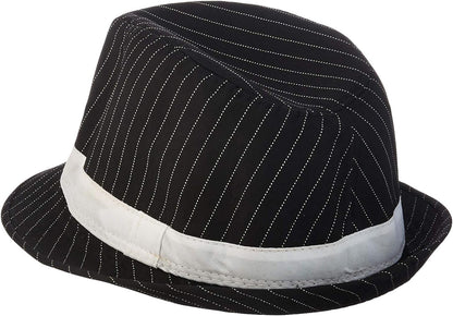 Loftus 1920S Gangster Mob Boss Costume Pinstripe Fedora