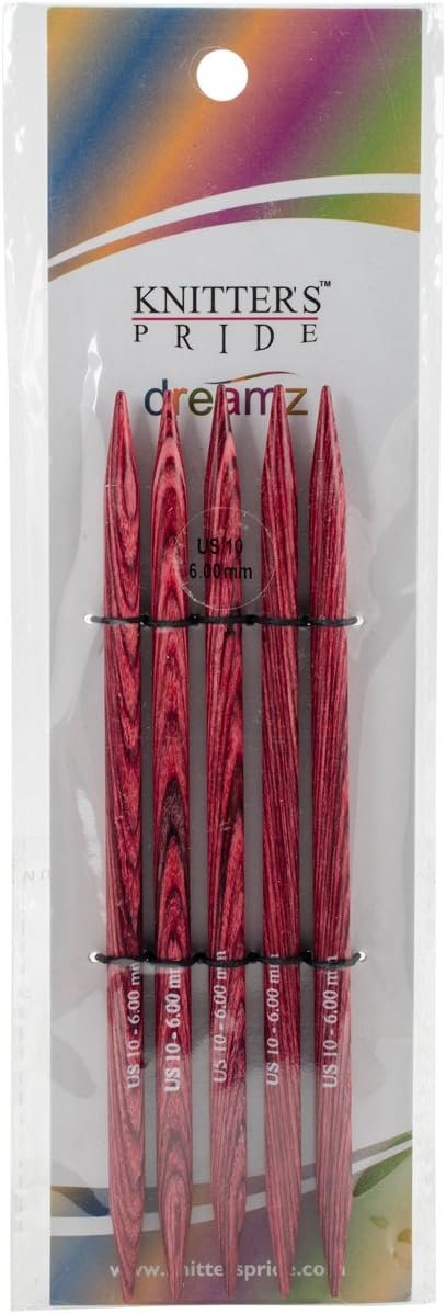Knitter's Pride-Dreamz Double Pointed Needles 6", Size 10/6mm