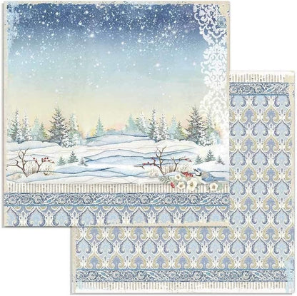 STAMPERIA INTL, KFT (3PL) Paper PAD 12X12 10PK WNTR, Winter Tales, 10 Designs/1 Each