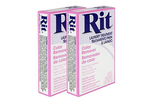 Pack of 2 Rit Dye Laundry Treatment Color Remover