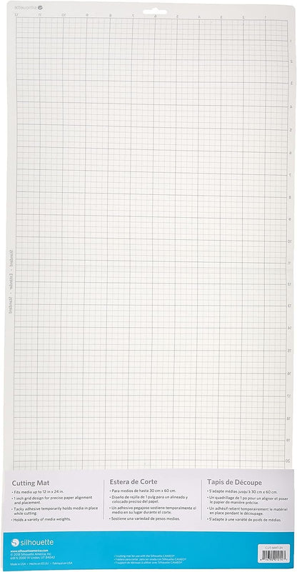 Silhouette America CUT-MAT-24-3T Cameo Cutting Mat, White