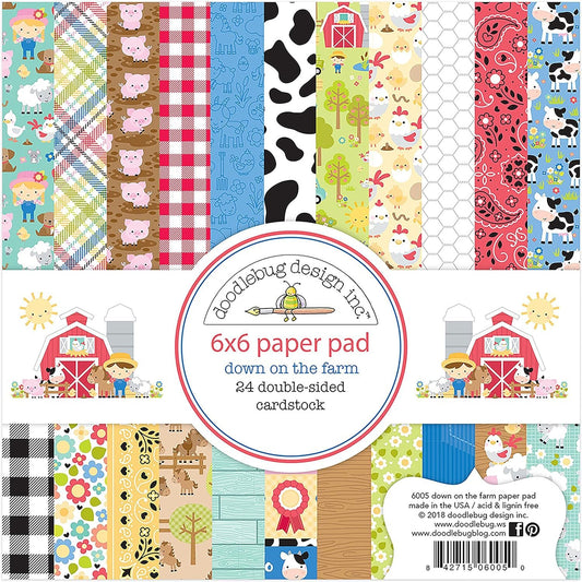 Doodlebug Double-Sided Paper Pad, Multicolor