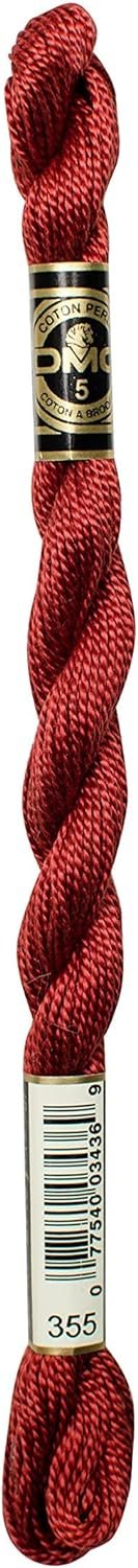 Sz 3 Skein-16.4 yds/Dk Terra Cotta/355