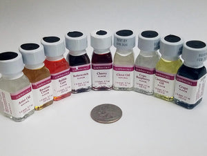 LorAnn SS Pack #4 of 12 Fruity Flavors in 1 dram bottles (.0125 fl oz - 3.7ml)