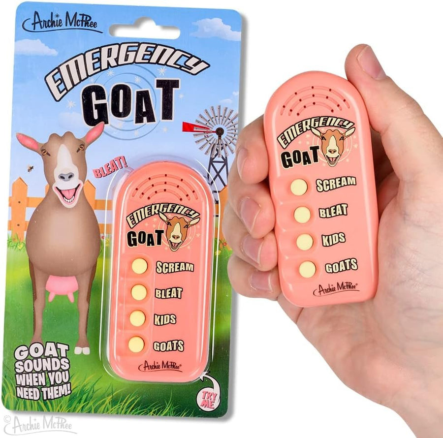 Mcphee Accoutrements Electronic Emergency Goat Noisemaker 4 Different Sounds!