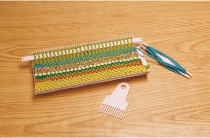 Clover Mini Weaving Loom/Double Needleart, 3 Piece