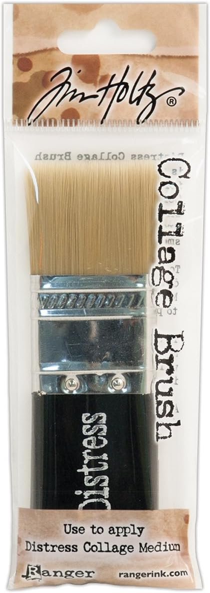Ranger TDA50889 Tim Holtz Distress Collage Brush-1-1/4, 1-1/4"