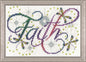 Design Works Crafts Inc. Faith, 5'' x 7' Cross Stitch Kit, 5"x7" 14 Count