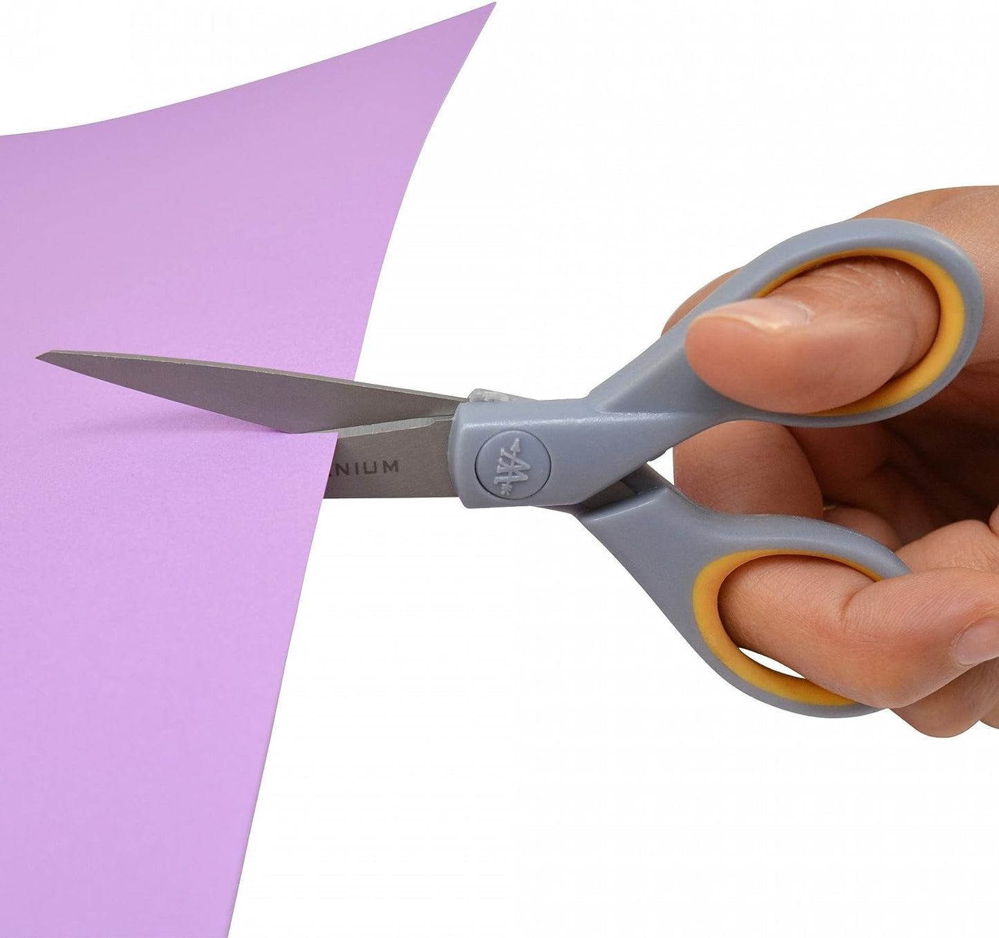 Westcott Pointed Titanium Bonded Scissors with Soft Grip Handles