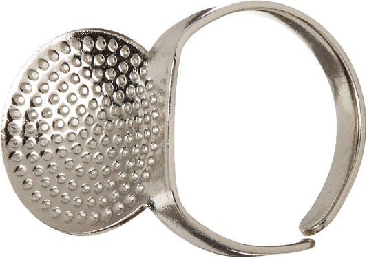 Clover 611 Adjustable Ring Thimble with Plate
