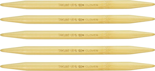Clover Takumi 7-Inch Double Point, Size 15