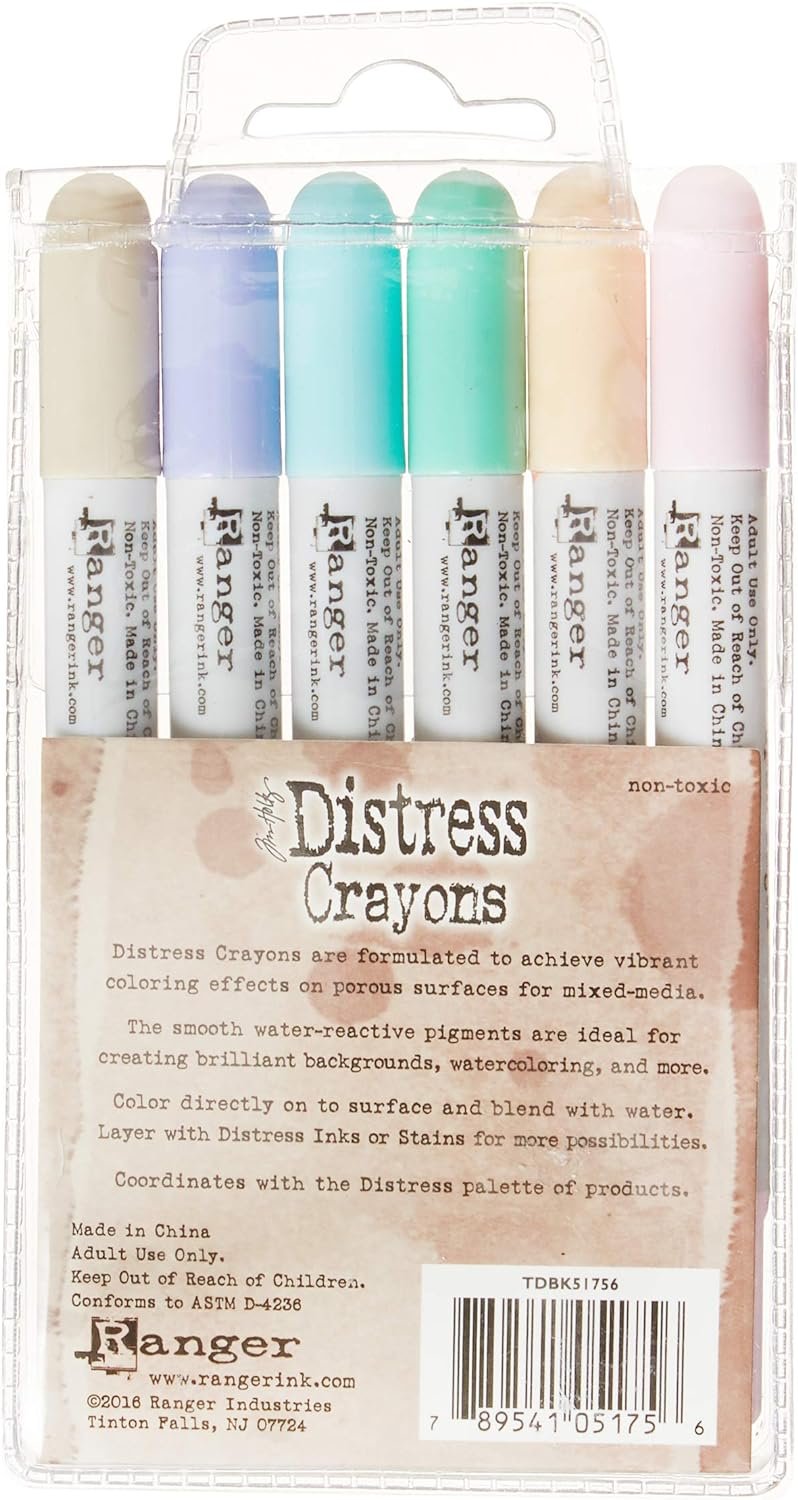 Tim Holtz Distress Crayon Set-Set #5