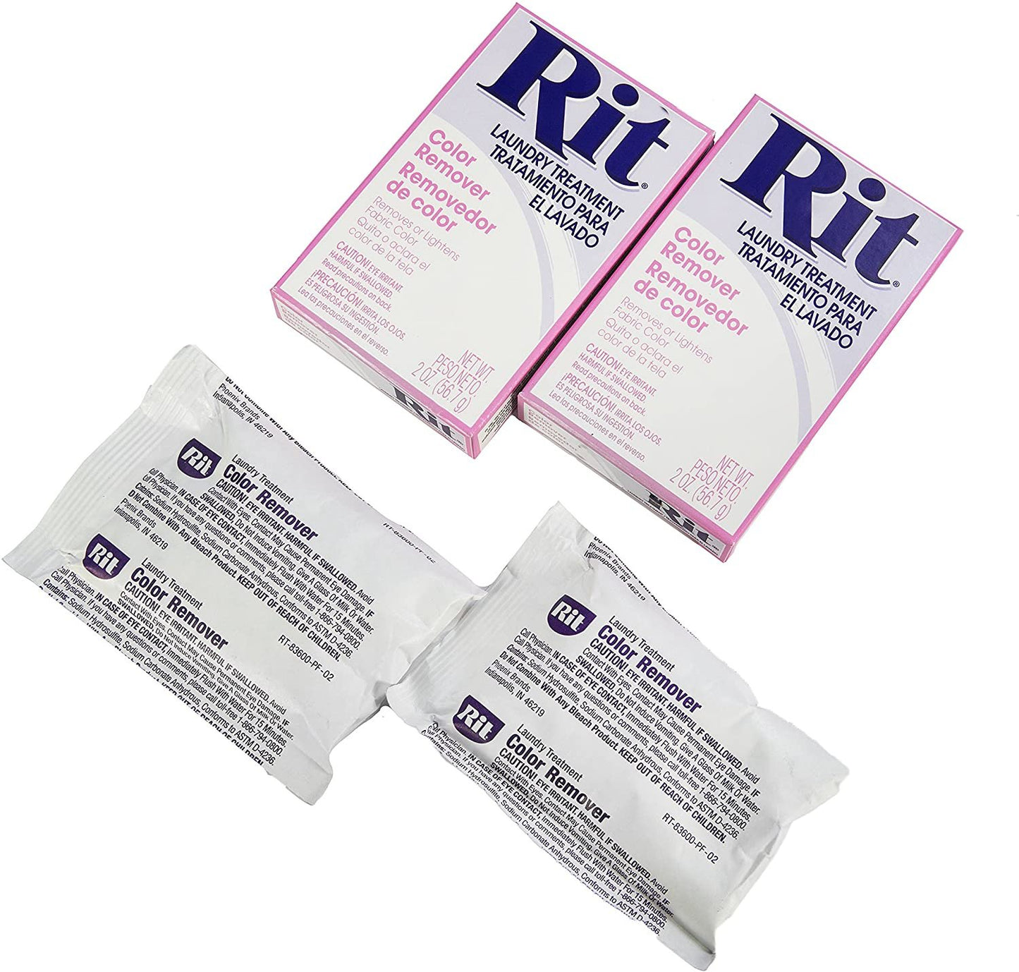Pack of 2 Rit Dye Laundry Treatment Color Remover