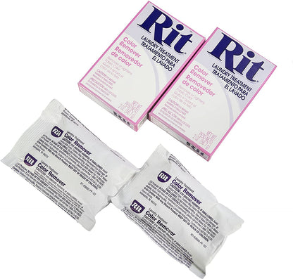 Pack of 2 Rit Dye Laundry Treatment Color Remover