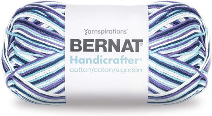 Bernat Handicrafter Cotton Yarn, Gauge 4 Medium Worsted, Moondance