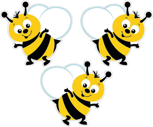 Bulletin Board Bumblebee Cutouts - 48 Pieces - Classroom Decorations and Teacher Supplies