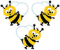 Bulletin Board Bumblebee Cutouts - 48 Pieces - Classroom Decorations and Teacher Supplies