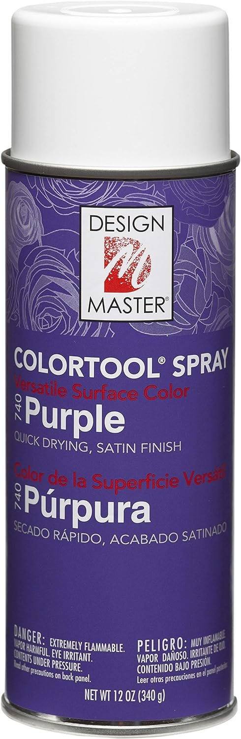 Design Master DM-CT-740 Colortool Floral Spray Paint, Purple