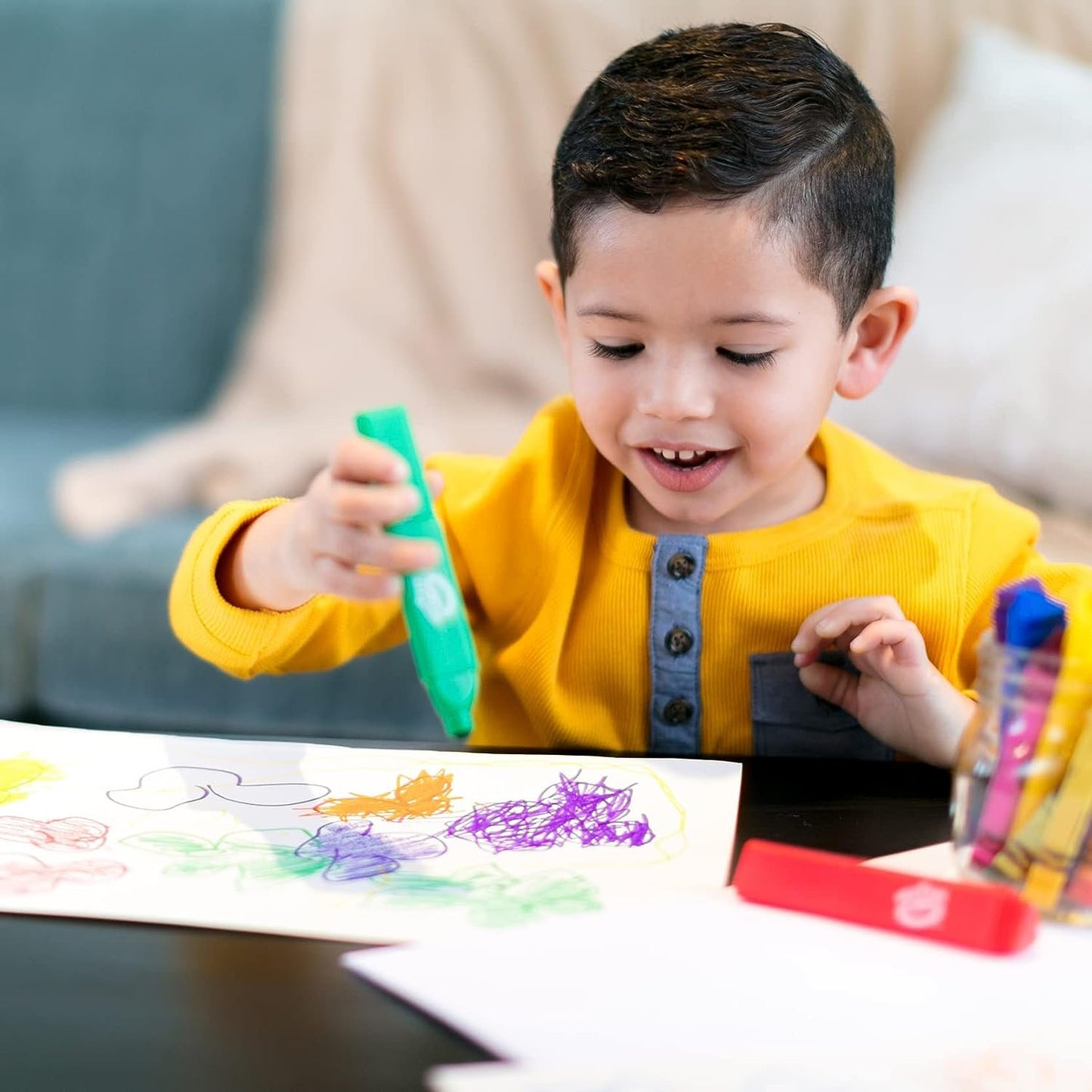 Crayola My First, Tripod Washable Markers for Toddlers, 8ct