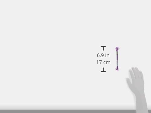 DMC 1008F-S553 Shiny Radiant Satin Floss, Violet, 8.7-Yard