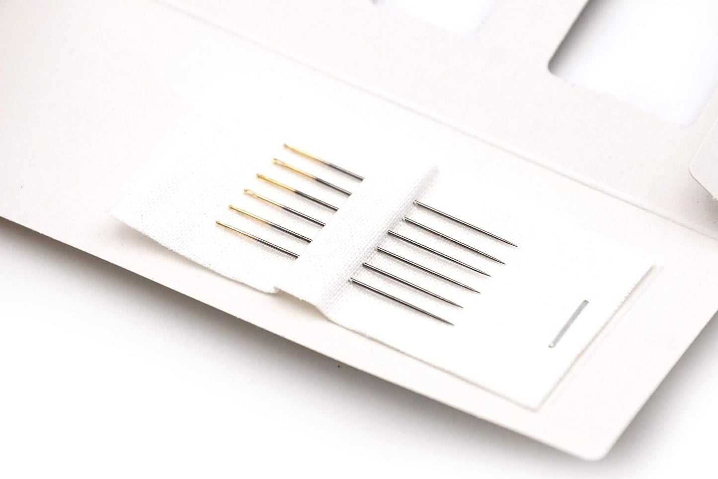 CLOVER Black Gold Applique Sharps Sewing Needles Pack of 6