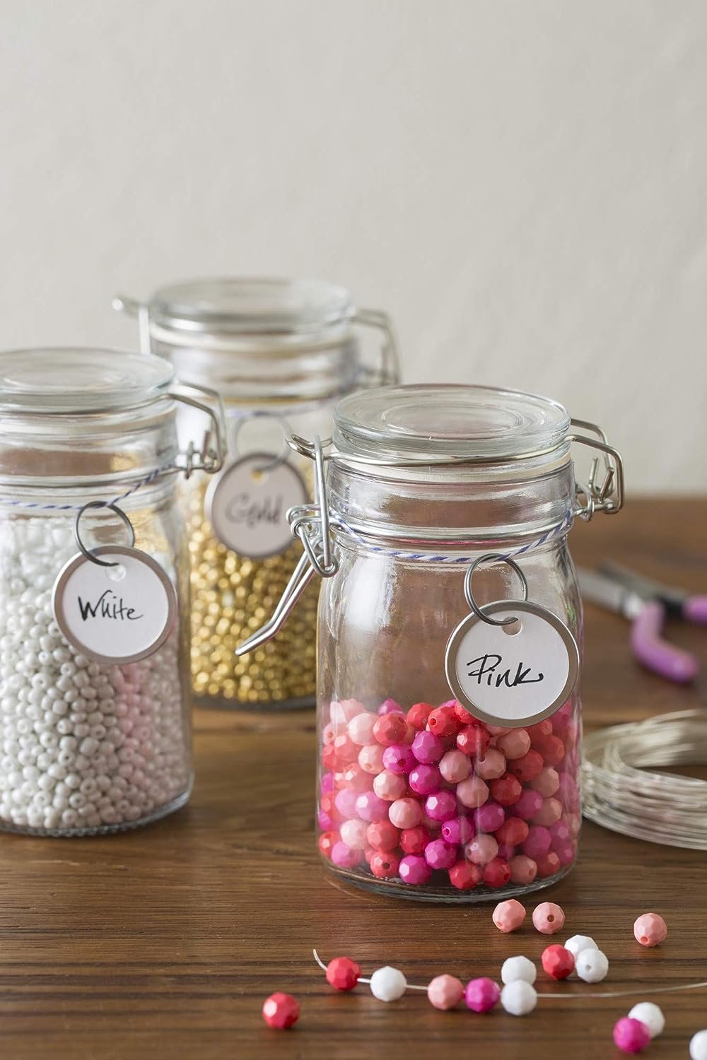 Avery Metal Rim Key Tags 6-Pack