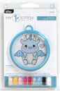 Bucilla 47900E My 1st Stitch Counted Cross Stitch Kit, 3", Dragon