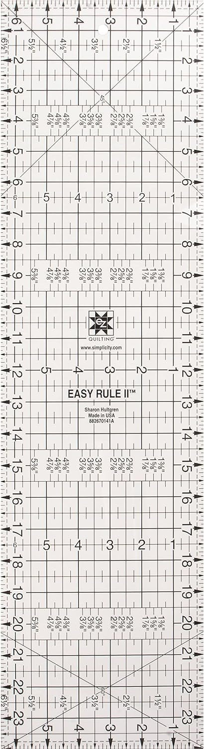 Simplicity Creative Group, Inc Wrights 6-1/2-Inch-by-24-Inch Easy Rule II